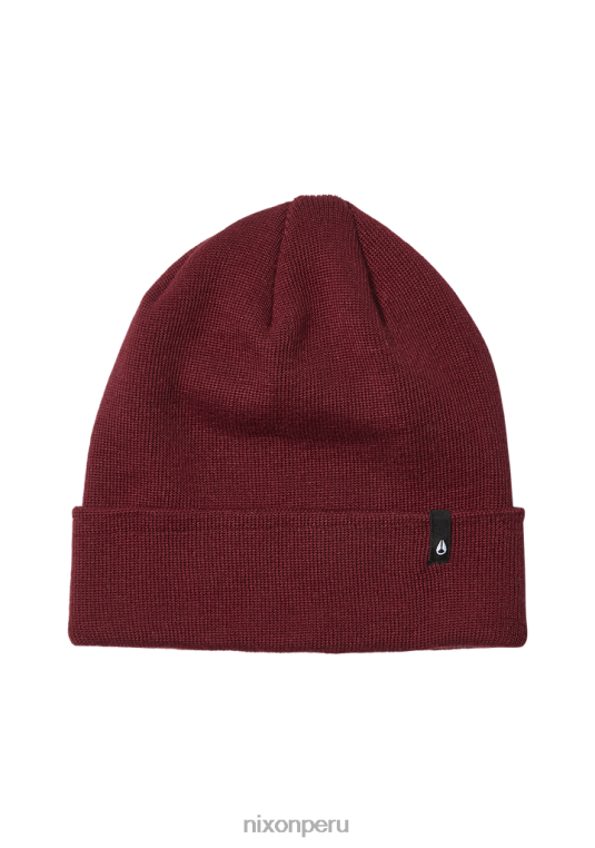 accesorios educacion fisica Nixon gorro del distrito cereza oscura 86XRT355 accesorios educacion fisica Nixon gorro del distrito cereza oscura 86XRT355